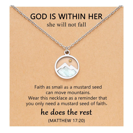 Mustard Seed Faith Necklace