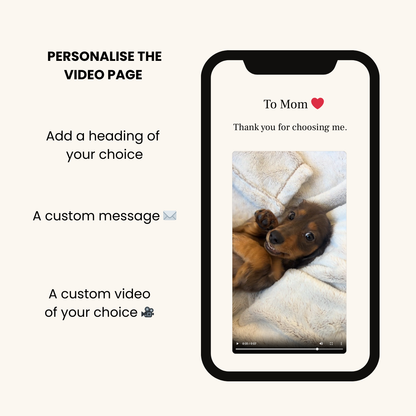 🐾 PawLocket™ – Rotating Pet Video Memory Locket