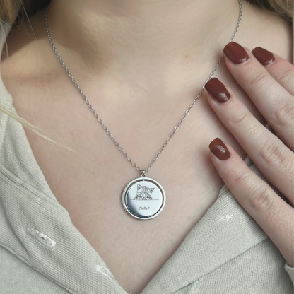 🐾 PawLocket™ – Rotating Pet Video Memory Locket